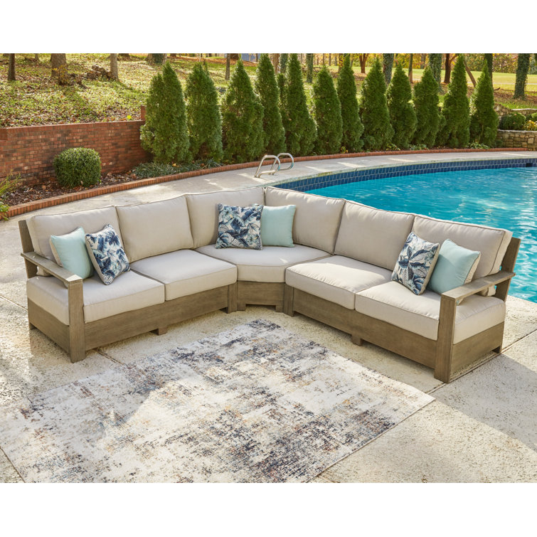 Outdoor discount sectional bed